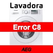 Error C8 Lavadora AEG