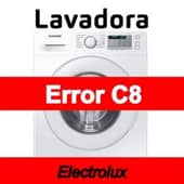 Error C8 Lavadora Electrolux