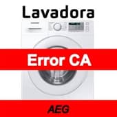 Error CA Lavadora AEG