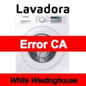 Error CA Lavadora White Westinghouse