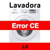 Error CE Lavadora LG