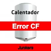 Error CF Calentador Junkers