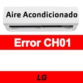 Error CH01 Aire acondicionado LG