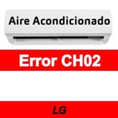 Error CH02 Aire acondicionado LG