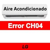 Error CH04 Aire acondicionado LG