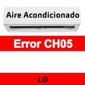 Error CH05 Aire acondicionado LG