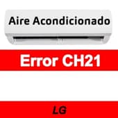 Error CH21 Aire acondicionado LG