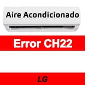 Error CH22 Aire acondicionado LG