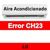 Error CH23 Aire acondicionado LG