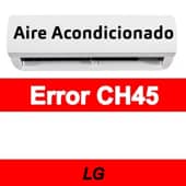 Error CH45 Aire acondicionado LG