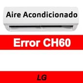 Error CH60 Aire acondicionado LG