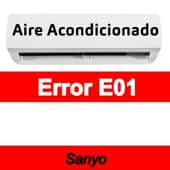 Error E01 Aire acondicionado Sanyo