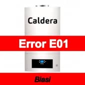 Error E01 Caldera Biasi