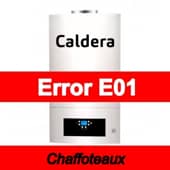 Error E01 Caldera Chaffoteaux