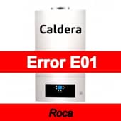 Error E01 Caldera Roca