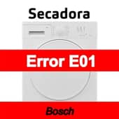 Error E01 Secadora Bosch