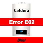 Error E02 Caldera Biasi