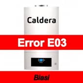 Error E03 Caldera Biasi