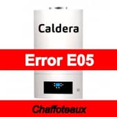 Error E05 Caldera Chaffoteaux