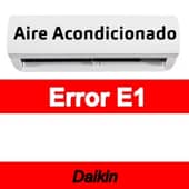 Error E1 Aire acondicionado Daikin