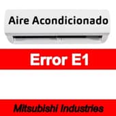 Error E1 Aire acondicionado Mitsubishi Industries