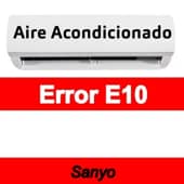Error E10 Aire acondicionado Sanyo
