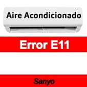 Error E11 Aire acondicionado Sanyo