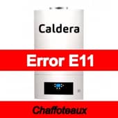 Error E11 Caldera Chaffoteaux