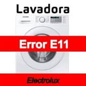 Error E11 Lavadora Electrolux