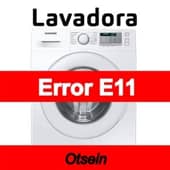 Error E11 Lavadora Otsein