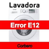 Error E12 Lavadora Corbero