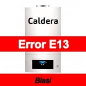 Error E13 Caldera Biasi