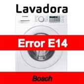 Error E14 Lavadora Bosch
