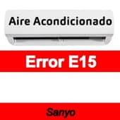 Error E15 Aire acondicionado Sanyo