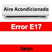 Error E17 Aire acondicionado Sanyo