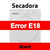 Error E18 Secadora Bosch
