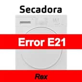 Error E21 Secadora Rex