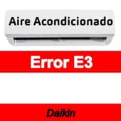 Error E3 Aire acondicionado Daikin
