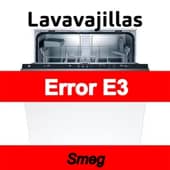 Error E3 Lavavajillas Smeg