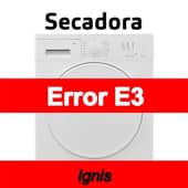Error E3 Secadora Ignis