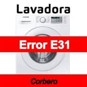 Error E31 Lavadora Corbero