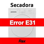 Error E31 Secadora Rex
