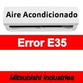 Error E35 Aire acondicionado Mitsubishi Industries
