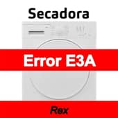 Error E3A Secadora Rex