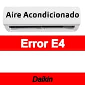 Error E4 Aire acondicionado Daikin