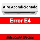 Error E4 Aire acondicionado Mitsubishi Electric