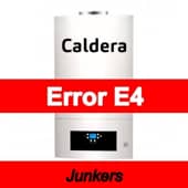 Error E4 Caldera Junkers
