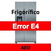 Error E4 Frigorífico AEG