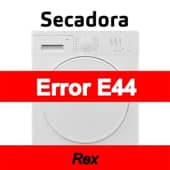 Error E44 Secadora Rex