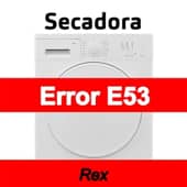Error E53 Secadora Rex